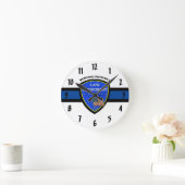 Horloge Ronde Law Enforcement Police   (Maison)