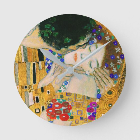 Horloge Ronde Le baiser de Gustav Klimt (Recto)