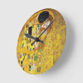 Horloge Ronde  le Baiser - Gustav Klimt    (Angle)
