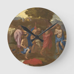 Horloge Ronde Le baptême du Christ, 1641-42