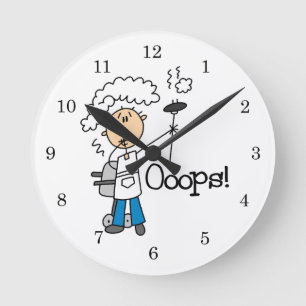 Horloge Ronde Le barbecue est devenu incorrect