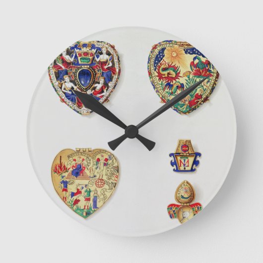 Horloge Ronde Le bijou de Darnley, 'des notes historiques sur le (Recto)