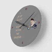 Horloge Ronde Le Biker - (Angle)