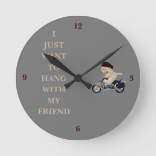 Horloge Ronde Le Biker -