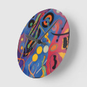 Horloge Ronde Le Bug Kandinsky (Angle)