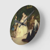 Horloge Ronde Le Café (Angle)