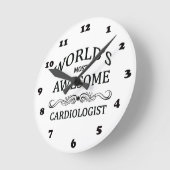 Horloge Ronde Le cardiologue le plus impressionnant du monde (Angle)