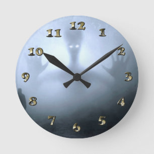 Horloge Ronde Le cauchemar d'Halloween