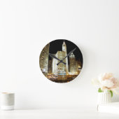 Horloge Ronde Le célèbre monument de Chicago la nuit (Maison)