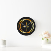 Horloge Ronde Le Chalice flamboyant (Maison)