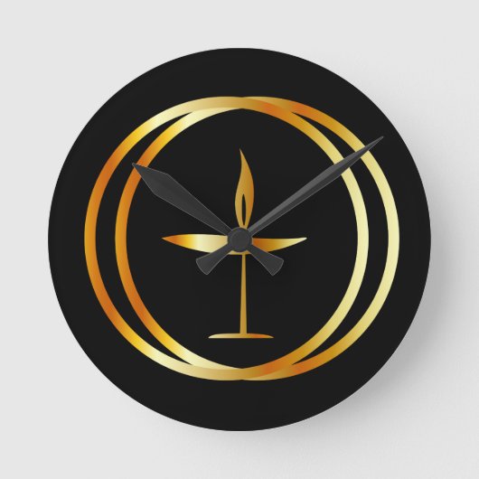 Horloge Ronde Le Chalice flamboyant (Recto)