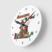 Horloge Ronde Le chiffre lecture de bâton d'enfants est (Angle)