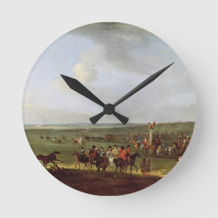 Horloge Ronde Le cours rond à Newmarket, se préparant au K