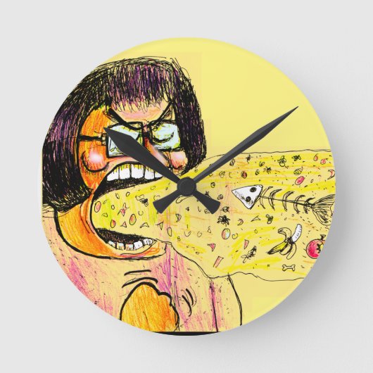 Horloge Ronde Le crachat spécial de Staphney (Recto)