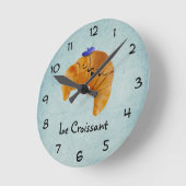 Horloge Ronde Le Croissant (Angle)