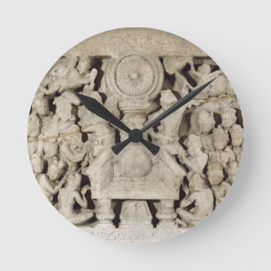 Horloge Ronde Le culte des symboles bouddhistes, Amaravati (Li
