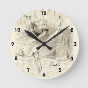 Horloge Ronde Le danseur classique, Toulouse-Lautrec