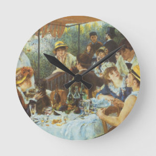 Horloge Ronde Le déjeuner des canotiers de Pierre Renoir
