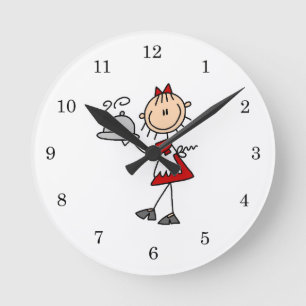 Horloge Ronde Le dîner est servi
