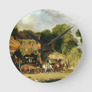 Horloge Ronde Le Dorking et Londres Royal Mail partant de 'mars