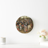 Horloge Ronde Le festin de mariage (Maison)