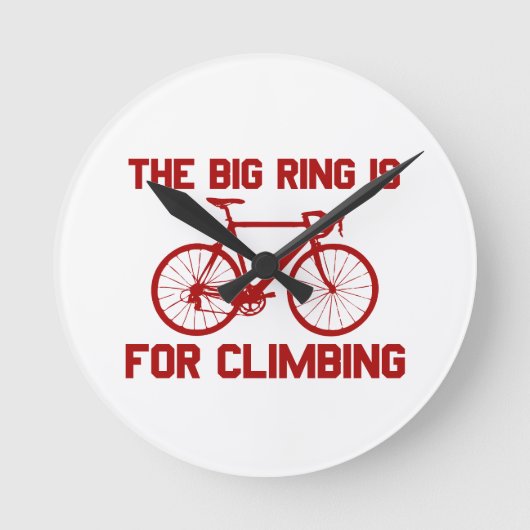 Horloge Ronde Le Grand Cercle Est Pour La Escalade (Recto)