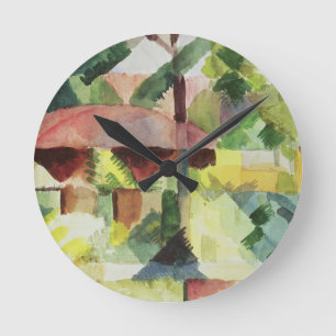 Horloge Ronde Le jardin, 1914 (la semaine sur le papier)