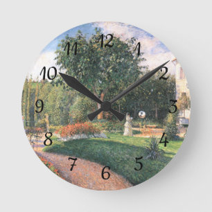 Horloge Ronde Le Jardin des Mathurins Camille Pissarro