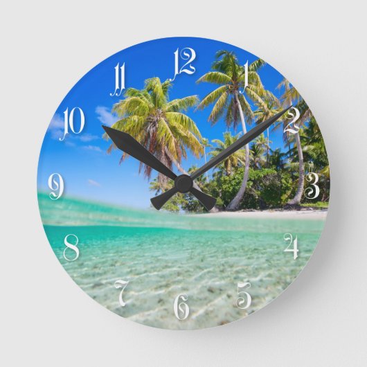 Horloge Ronde Le littoral tropical (Recto)
