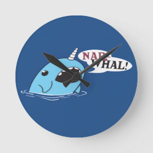 Horloge Ronde Le Loud Narwhal