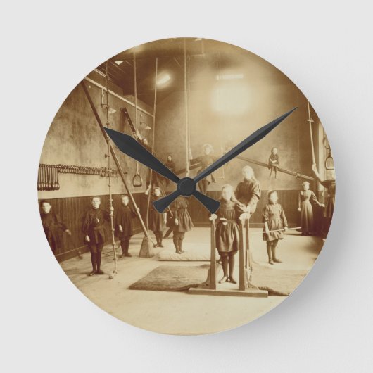 Horloge Ronde Le lycée de Girl, (Recto)