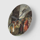 Horloge Ronde Le miracle du discours du nouveau-né, 15 (Angle)