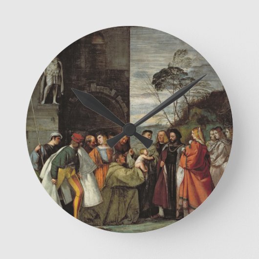 Horloge Ronde Le miracle du discours du nouveau-né, 15 (Recto)