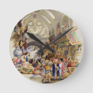 Horloge Ronde Le Missr Tcharsky, ou marché égyptien, dans