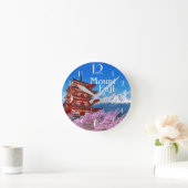 Horloge Ronde Le Mont Fuji (Maison)