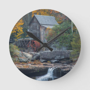 Horloge Ronde Le moulin historique sur Glade Creek 2