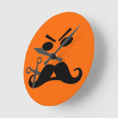 Horloge Ronde Le Mur de clock (Angle)