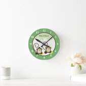 Horloge Ronde Le Mur de Wall Clock (Maison)
