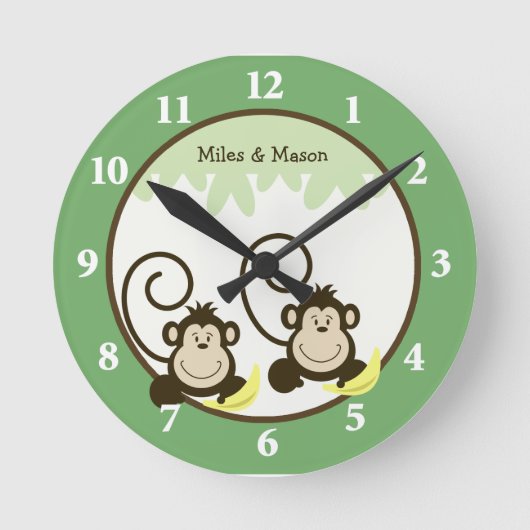 Horloge Ronde Le Mur de Wall Clock (Recto)