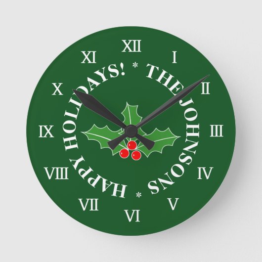 Horloge Ronde Le Mur du Christ de Custom (Recto)