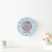 Horloge Ronde Le nombre | Vous Pouvez Toujours Compter Sur Moi (Maison)