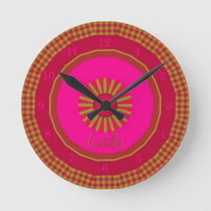 Horloge Ronde Le numéro de Strawberry Fields