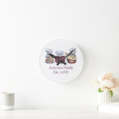 Horloge Ronde Le poison de Baking Gnomes (Maison)