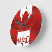 Horloge Ronde Le poison de Wall Clock (Angle)