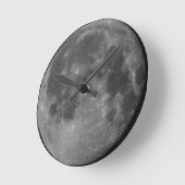 Horloge Ronde Le Portefeuille de la Lune (Angle)