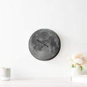 Horloge Ronde Le Portefeuille de la Lune (Maison)