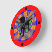 Horloge Ronde Le prospecteur (Angle)