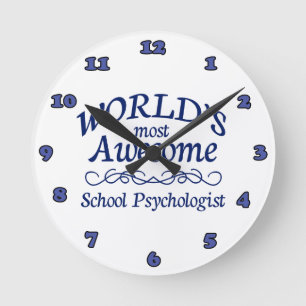 Horloge Ronde Le psychologue de l'école le plus impressionnant