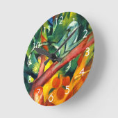 Horloge Ronde Le singe (Angle)