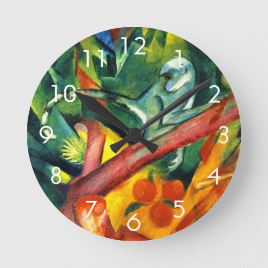 Horloge Ronde Le singe (Recto)